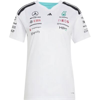 Adidas Mercedes AMG dames maillot Petronas Formula One Team Driver Blanc 2XL Female Adidas Mercedes AMG dames maillot Petronas Formula One Team Driver Blanc 2XL Female