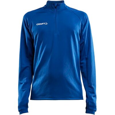 Sweatshirt 1/2 rits Craft evolve Bleu 3XL Male Sweatshirt 1/2 rits Craft evolve Bleu 3XL Male