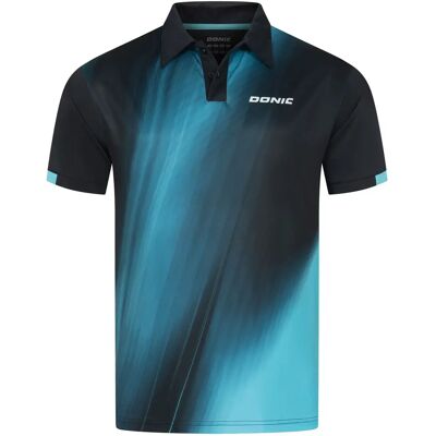 Polo Donic Fire Noir 5XL Unisex Polo Donic Fire Noir 5XL Unisex