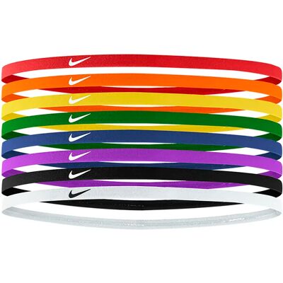 Set van 8 hoofdbanden Nike Skinny Multicolore TU Unisex Set van 8 hoofdbanden Nike Skinny Multicolore TU Unisex