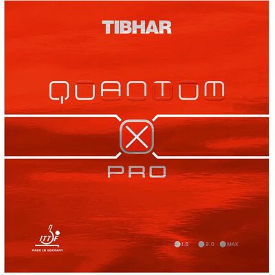 Tafeltennisrackethoes Tibhar Quantum X Pro Rouge Max Unisex Tafeltennisrackethoes Tibhar Quantum X Pro Rouge Max Unisex