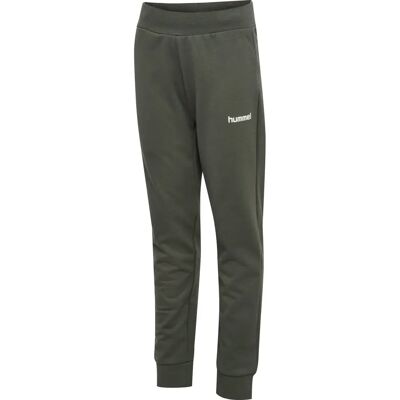 Regular joggingsbroek voor kinderen Hummel Logo Gris 8 jaar Unisex Regular joggingsbroek voor kinderen Hummel Logo Gris 8 jaar Unisex