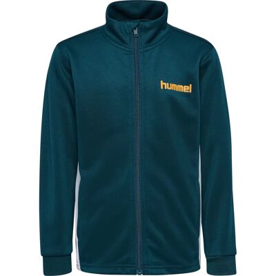 Gevoerde kinderjas met rits en zigzagpatroon Hummel Grijs 5/6 jaar oud Unisex Gevoerde kinderjas met rits en zigzagpatroon Hummel Grijs 5/6 jaar oud Unisex