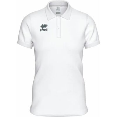 Dames Poloshirt van Errea - Korte Mouwen - Wit Dames Poloshirt van Errea - Korte Mouwen - Wit