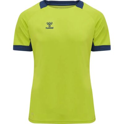 HUMMEL Lead Poly Geel Groen - T-Shirt HUMMEL Lead Poly Geel Groen - T-Shirt