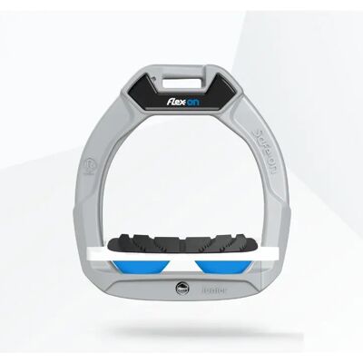 Veiligheidszweepjes voor rijden Incliné Grip Aluminium/Wit/Blauw kind Flex-On Safe-On Gris TU Unisex Veiligheidszweepjes voor rijden Incliné Grip Aluminium/Wit/Blauw kind Flex-On Safe-On Gris TU Unisex