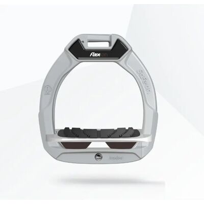 Veiligheidsspanners voor het paardrijden Geïntegreerde Grip Aluminium/Grijs/Bruin kind Flex-On Safe-On Gris TU Unisex Veiligheidsspanners voor het paardrijden Geïntegreerde Grip Aluminium/Grijs/Bruin kind Flex-On Safe-On Gris TU Unisex