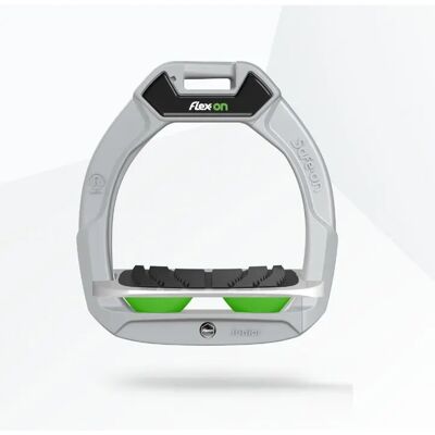 Veiligheidsstrijkers voor ruiters Ingebouwde Grip Aluminium/Grijs/Groen kind Flex-On Safe-On Gris TU Unisex Veiligheidsstrijkers voor ruiters Ingebouwde Grip Aluminium/Grijs/Groen kind Flex-On Safe-On Gris TU Unisex