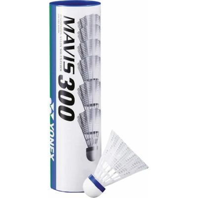 Stuurwielen Yonex mavis 300 plastique (tube de 6) Wit TU Unisex Stuurwielen Yonex mavis 300 plastique (tube de 6) Wit TU Unisex