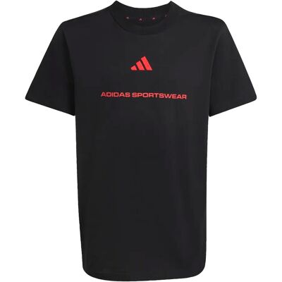 Kinder-T-shirt adidas Slogan Noir 9/10 ans Male Kinder-T-shirt adidas Slogan Noir 9/10 ans Male