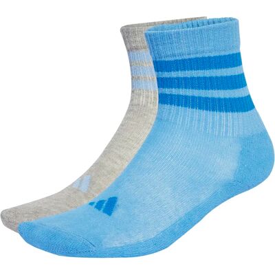 Kindersokken adidas Anti Slip (x2) Bleu 28/30 Unisex Kindersokken adidas Anti Slip (x2) Bleu 28/30 Unisex