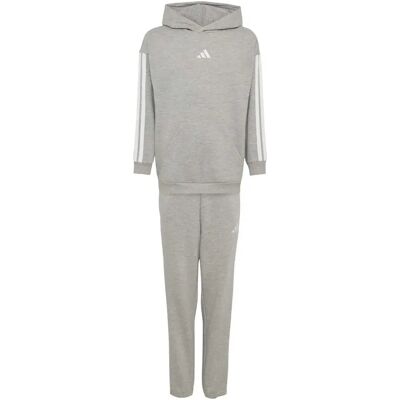 Kinder trainingspak adidas Essentials 3-Stripes Gris 13/14 ans Male Kinder trainingspak adidas Essentials 3-Stripes Gris 13/14 ans Male