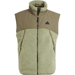 adidas City Escape Omkeerbare Bodywarmer - Heren - Groen adidas City Escape Omkeerbare Bodywarmer - Heren - Groen