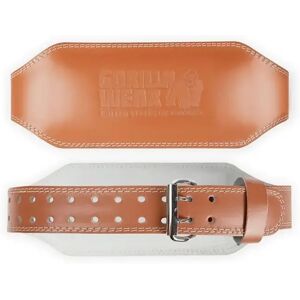 Gevoerde leren tilriem Gorilla Wear 6" Marron 2XL/3XL Unisex Gevoerde leren tilriem Gorilla Wear 6" Marron 2XL/3XL Unisex