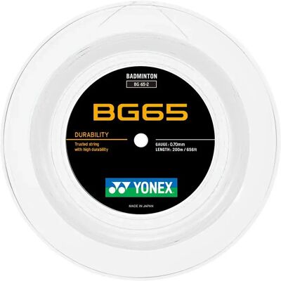 Yonex Bg 65 Wit - Badminton String Yonex Bg 65 Wit - Badminton String