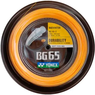 Yonex BG 65 200m Oranje Badminton String Yonex BG 65 200m Oranje Badminton String