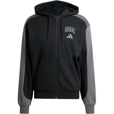 Fleece met rits adidas Noir XL Male Fleece met rits adidas Noir XL Male