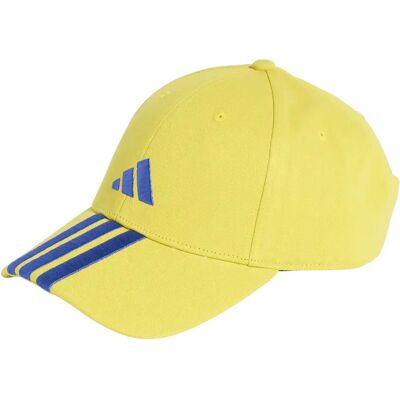 Baseball cap adidas 3-Stripes New Logo Jaune 54/60 cm Unisex Baseball cap adidas 3-Stripes New Logo Jaune 54/60 cm Unisex