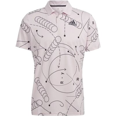 Polo adidas Club Graphic Rose L Male Polo adidas Club Graphic Rose L Male
