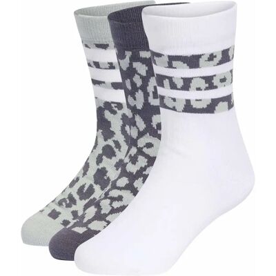 Damessokken adidas Leo (x3) Gris 40/42 Female Damessokken adidas Leo (x3) Gris 40/42 Female