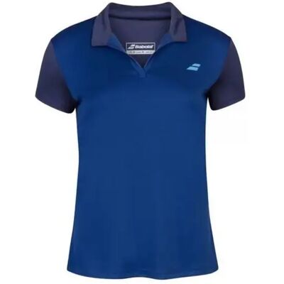 Damespolo Babolat Play Bleu XS Female Damespolo Babolat Play Bleu XS Female