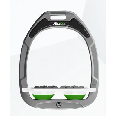 Platte Ultra Grip Aluminium/ Wit/ Groen Flex-On Green Composite Gris TU Unisex Platte Ultra Grip Aluminium/ Wit/ Groen Flex-On Green Composite Gris TU Unisex