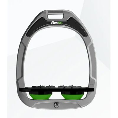 Platte Ultra Grip Aluminium/Zwart/Groen Flex-On Green Composite Gris TU Unisex Platte Ultra Grip Aluminium/Zwart/Groen Flex-On Green Composite Gris TU Unisex