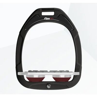 Platte Grip Zwart/Grijs/Bordeaux Stirrup Flex-On Green Composite Noir TU Unisex Platte Grip Zwart/Grijs/Bordeaux Stirrup Flex-On Green Composite Noir TU Unisex