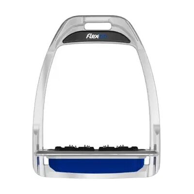 Platte Ultra Grip Stirrup Zwart/Zwart/Blauw Flex-On Hunter H Noir TU Unisex Platte Ultra Grip Stirrup Zwart/Zwart/Blauw Flex-On Hunter H Noir TU Unisex