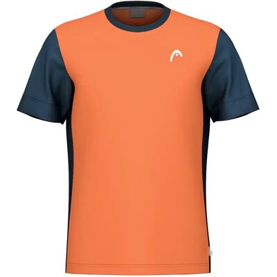 HEAD Heren Tennisshirt Slice oranje - Tennis Shirt HEAD Heren Tennisshirt Slice oranje - Tennis Shirt