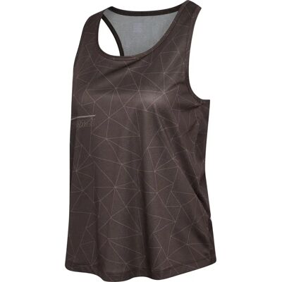 Damestanktop Hummel AOP Light Weight Marron XS Female Damestanktop Hummel AOP Light Weight Marron XS Female
