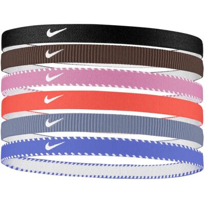 Hoofdband Nike Flex Classic (x6) Noir TU Unisex Hoofdband Nike Flex Classic (x6) Noir TU Unisex