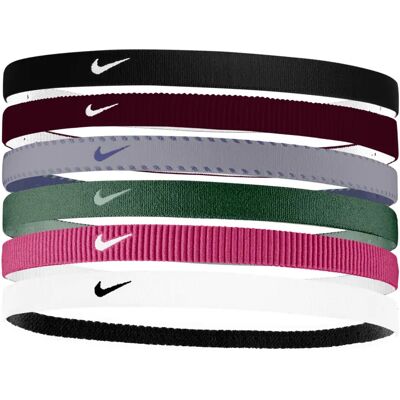 Hoofdband Nike Flex Classic (x6) Noir TU Unisex Hoofdband Nike Flex Classic (x6) Noir TU Unisex