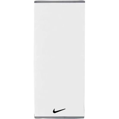 Nike Fundamental Witte Handdoek - Handdoek Nike Fundamental Witte Handdoek - Handdoek