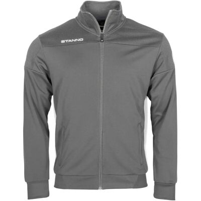 Trainingsjas met rits Stanno Pride Gris M Unisex Trainingsjas met rits Stanno Pride Gris M Unisex