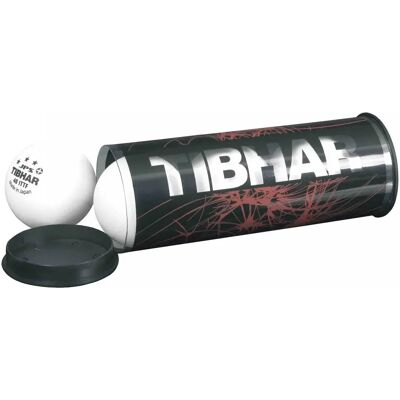 Tube tennisballen Tibhar Blanc TU Unisex Tube tennisballen Tibhar Blanc TU Unisex
