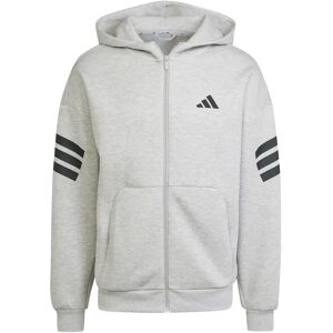 Adidas heren grijze hoodie - Sportswear Sweatshirt Adidas heren grijze hoodie - Sportswear Sweatshirt
