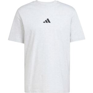 T-shirt van eenvoudige jersey adidas Essentials Small Logo Gris M Male T-shirt van eenvoudige jersey adidas Essentials Small Logo Gris M Male