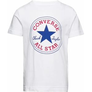 Kinder-T-shirt Converse Chuck Patch Blanc 6/7 ans Male Kinder-T-shirt Converse Chuck Patch Blanc 6/7 ans Male