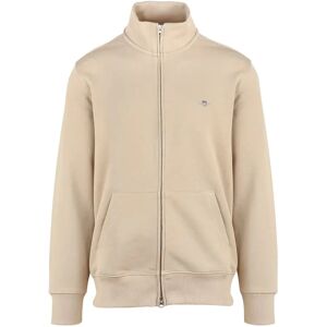 Zip-up sweatshirt Gant Shield Beige 2XL Male Zip-up sweatshirt Gant Shield Beige 2XL Male