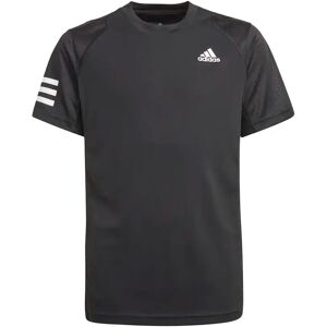 Adidas GK8179 Zwarte Tennis-T-shirt - Het hele jaar door prestaties Adidas GK8179 Zwarte Tennis-T-shirt - Het hele jaar door prestaties