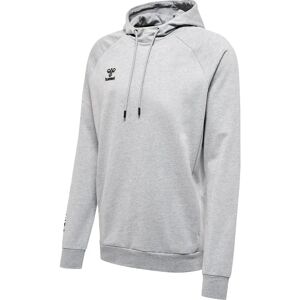 Katoenen sweatshirt met capuchon Hummel Move Grid Gris XL Male Katoenen sweatshirt met capuchon Hummel Move Grid Gris XL Male