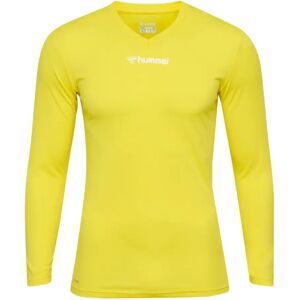 Hummel - hmlBL ESSENTIAL TEE L/S - Geel - S - T-shirt Hummel - hmlBL ESSENTIAL TEE L/S - Geel - S - T-shirt