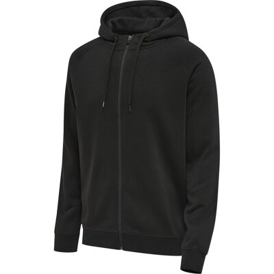 Hooded sweatshirt met rits Hummel Red Classic Zwart 5XL Male Hooded sweatshirt met rits Hummel Red Classic Zwart 5XL Male