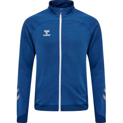 Hummel Lead Poly Zip Jacket - Sportjas voor heren - Blauw - 3XL Hummel Lead Poly Zip Jacket - Sportjas voor heren - Blauw - 3XL