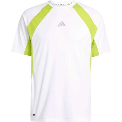 T-shirt adidas Tech Apparel Blanc L Male T-shirt adidas Tech Apparel Blanc L Male