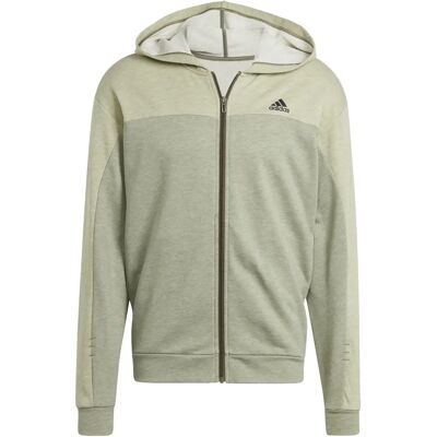 Gemêleerde capuchon met volledige rits adidas Vert S Male Gemêleerde capuchon met volledige rits adidas Vert S Male