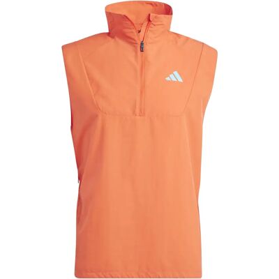 adidas Adizero Half-Zip Hardloopvest - Rood - Lichtgewicht, Ademend, Gerecycled adidas Adizero Half-Zip Hardloopvest - Rood - Lichtgewicht, Ademend, Gerecycled