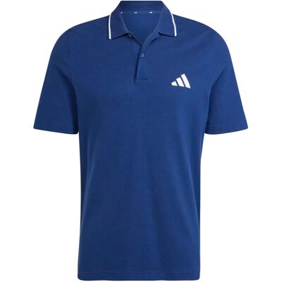 Polo adidas Essentials Small Logo Pique Bleu S Male Polo adidas Essentials Small Logo Pique Bleu S Male