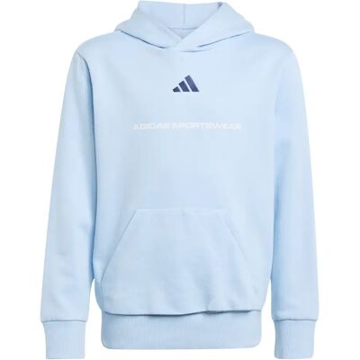 Junior Hoodie adidas Slogan Bleu 13/14 ans Male Junior Hoodie adidas Slogan Bleu 13/14 ans Male